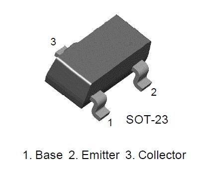 BC807-25 (5B W- smd code) PNP