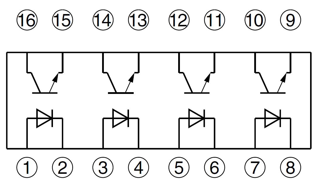 IC Optokapler PC847