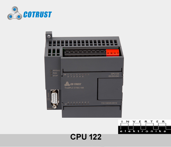 PLC CTS7-100 CPU122 Relejni izlazi