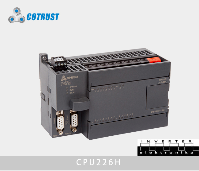 PLC CTS7-200 CPU226H_Motion Control 24VDC, 14DIx10DO, Tranzistor Izlaz