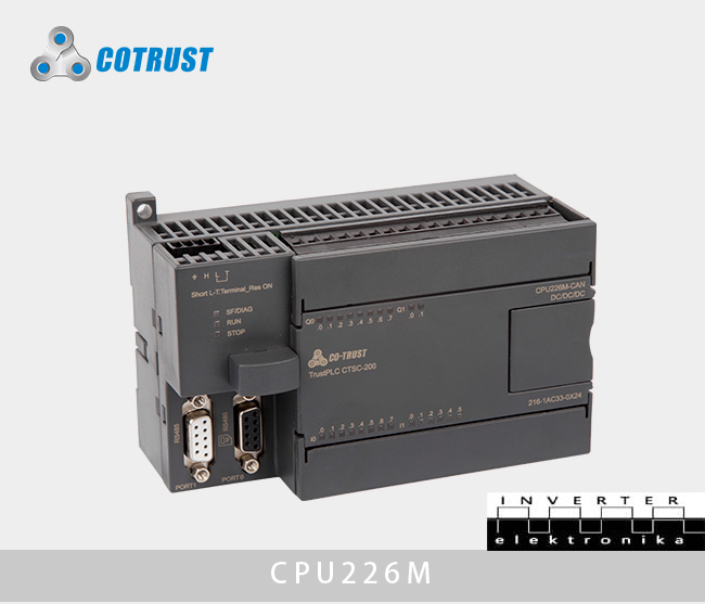 PLC CTS7-200 CPU226M _14DI+10DO_220VAC Relej izlaz